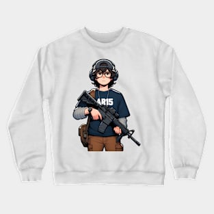 Tactical Man Crewneck Sweatshirt